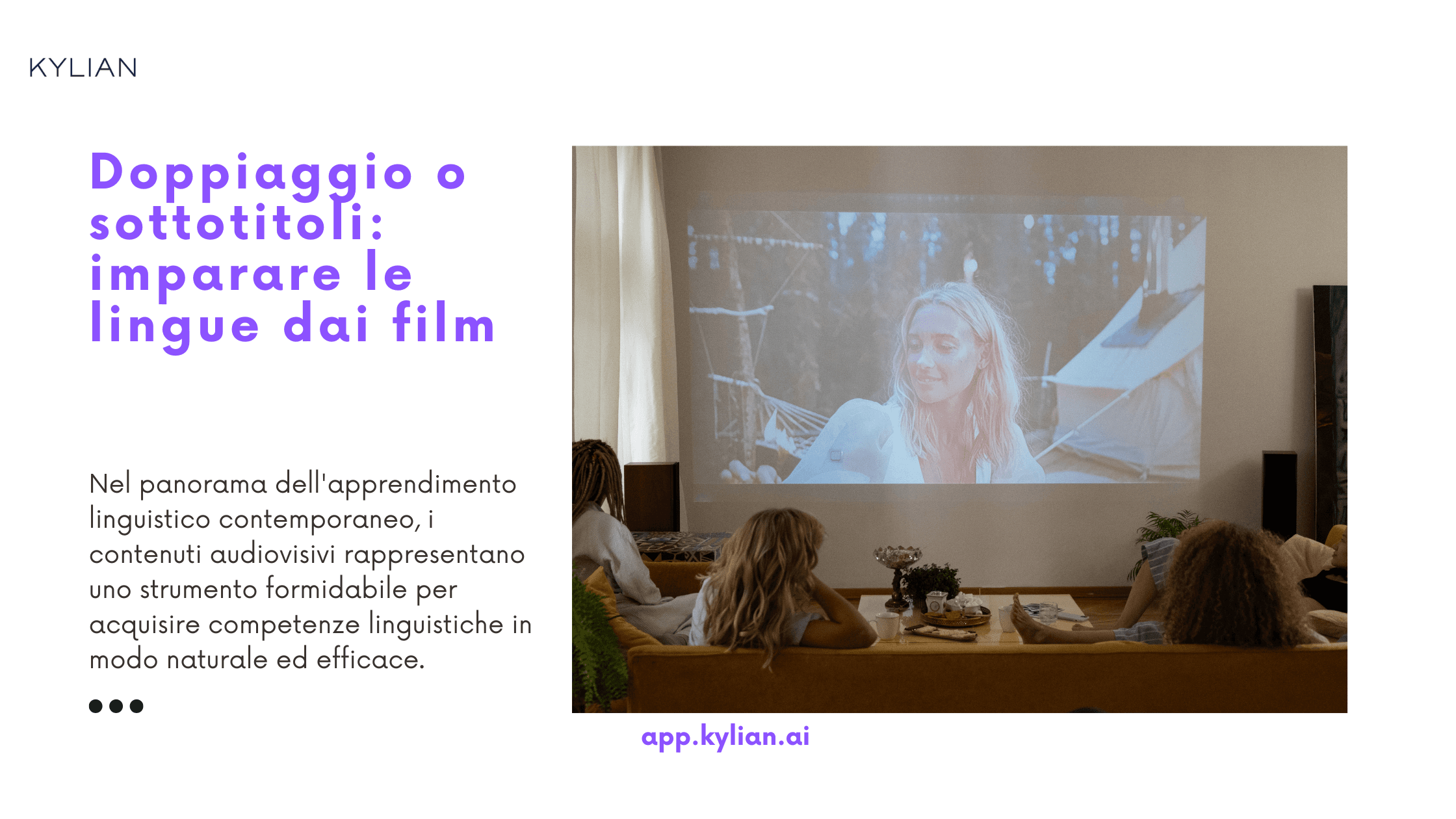 Doppiaggio o sottotitoli: imparare le lingue dai film