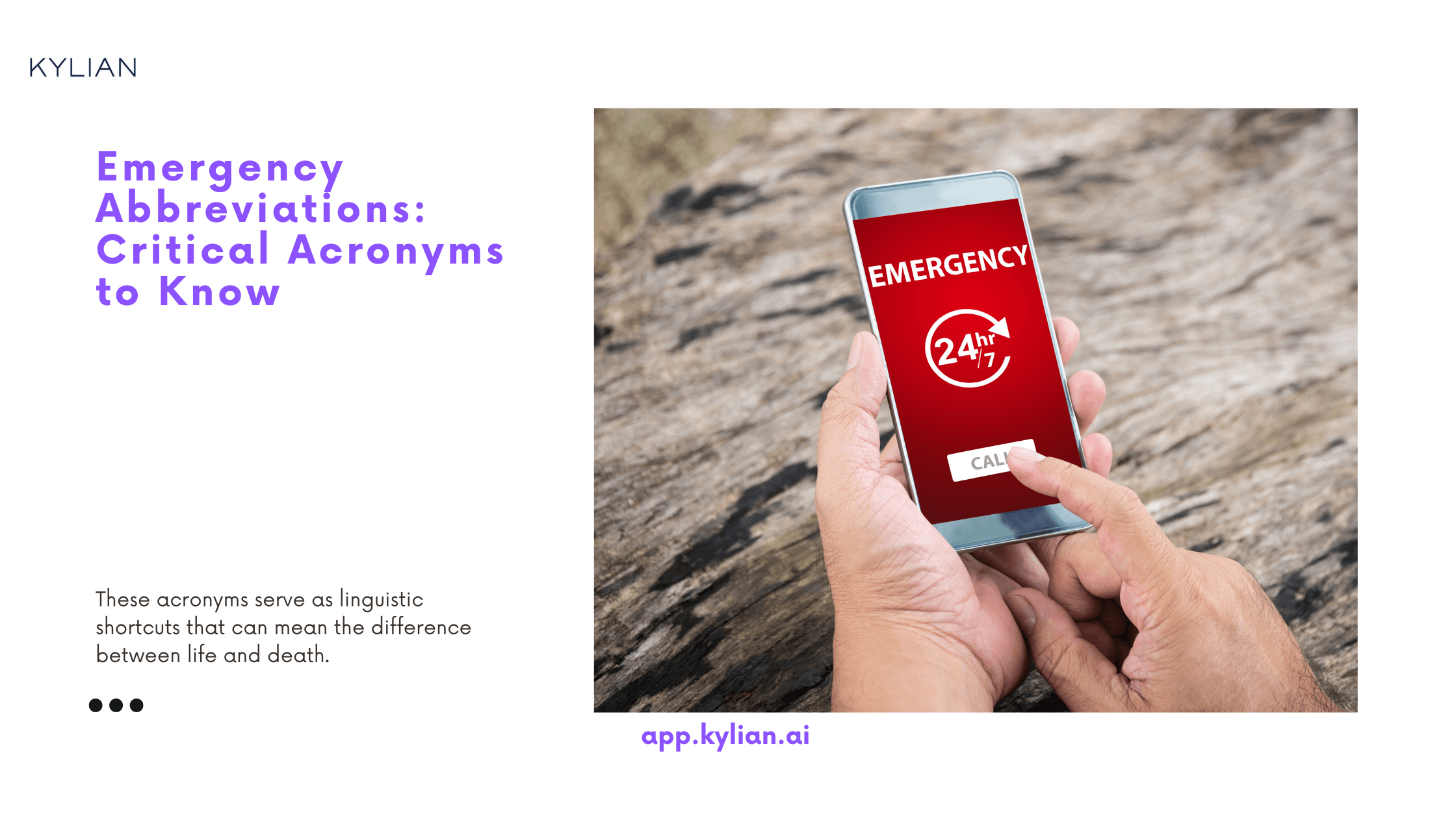 Emergency Abbreviations: Critical Acronyms to Know