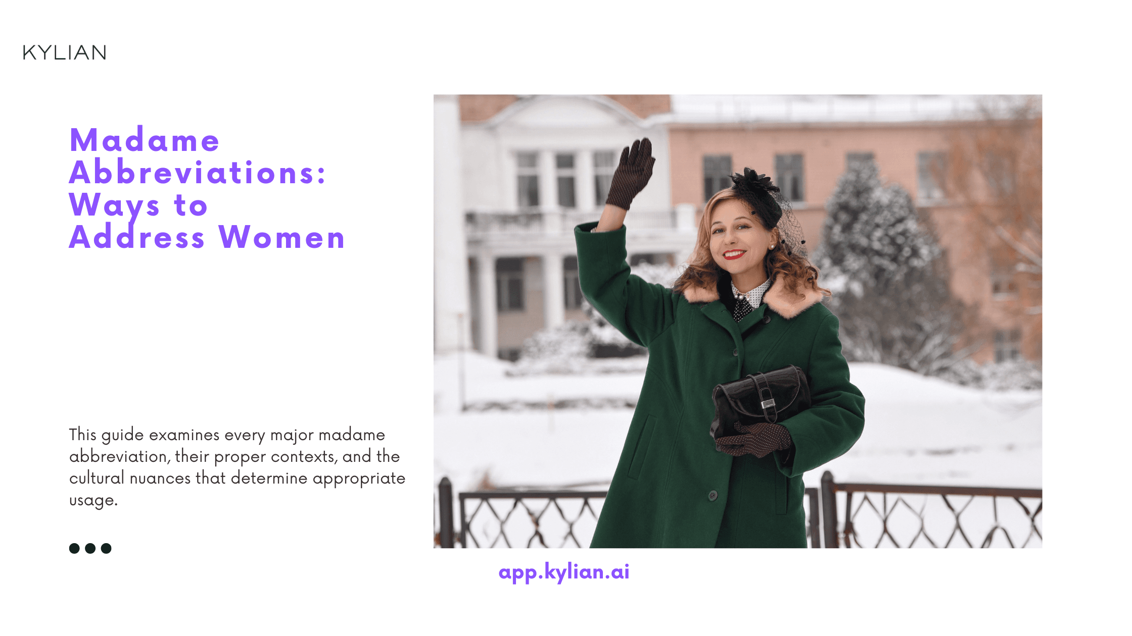 Madame Abbreviations: Ways to Address Women