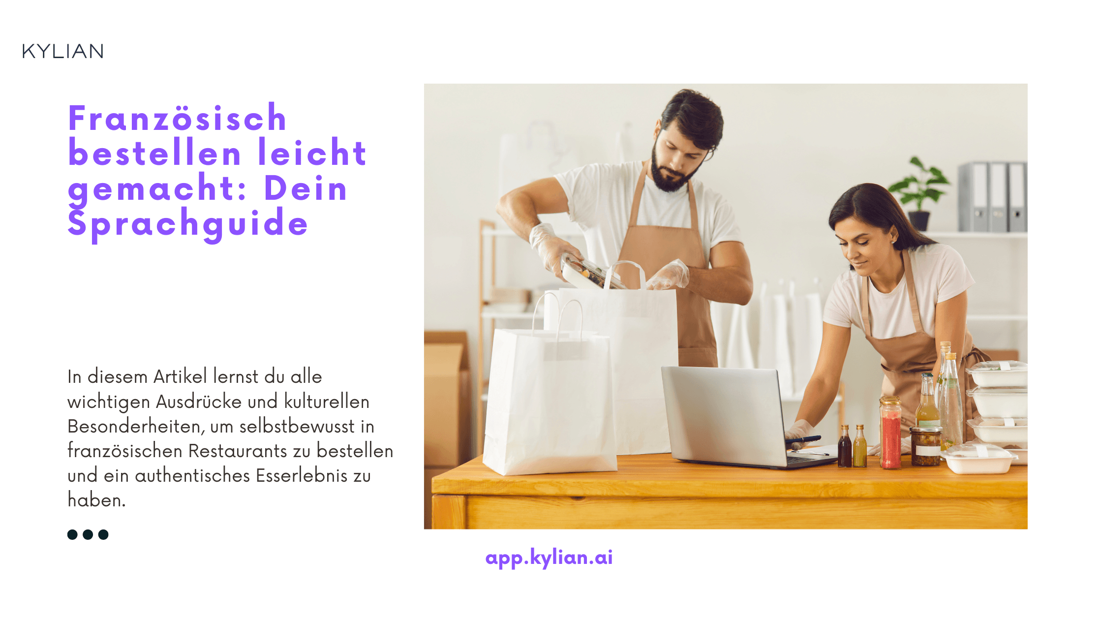 Französisch bestellen leicht gemacht: Dein Sprachguide