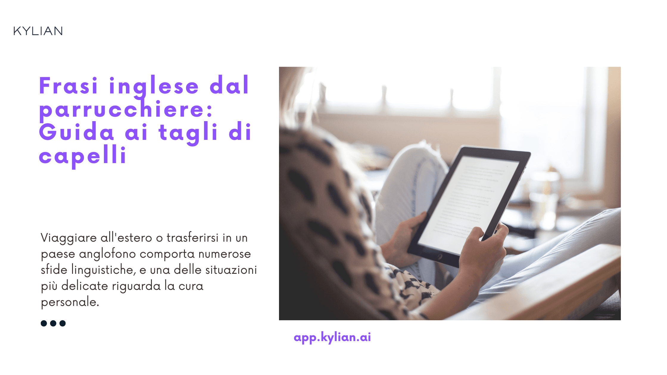 Frasi inglese dal parrucchiere: Guida ai tagli di capelli