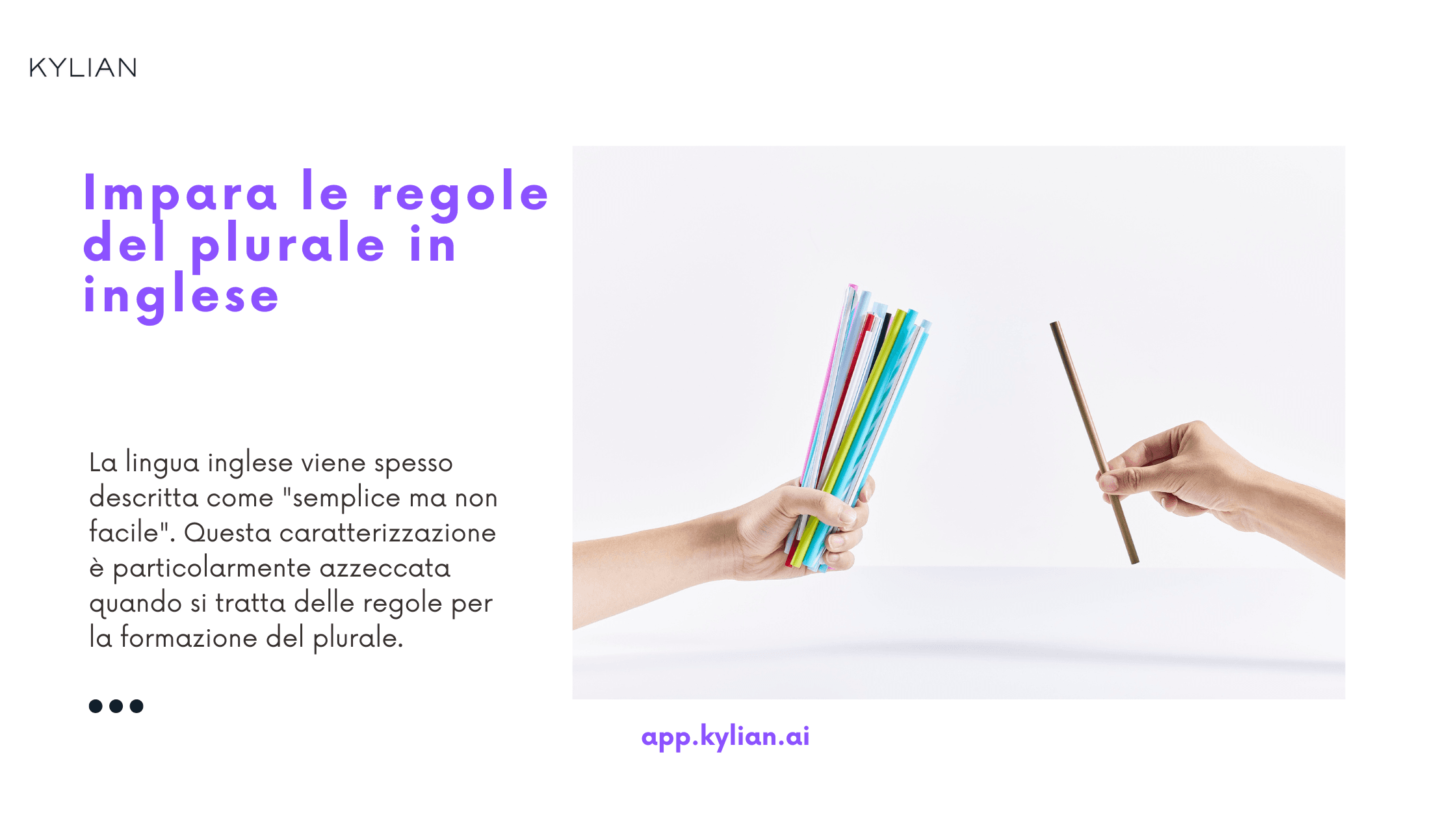 Impara le regole del plurale in inglese