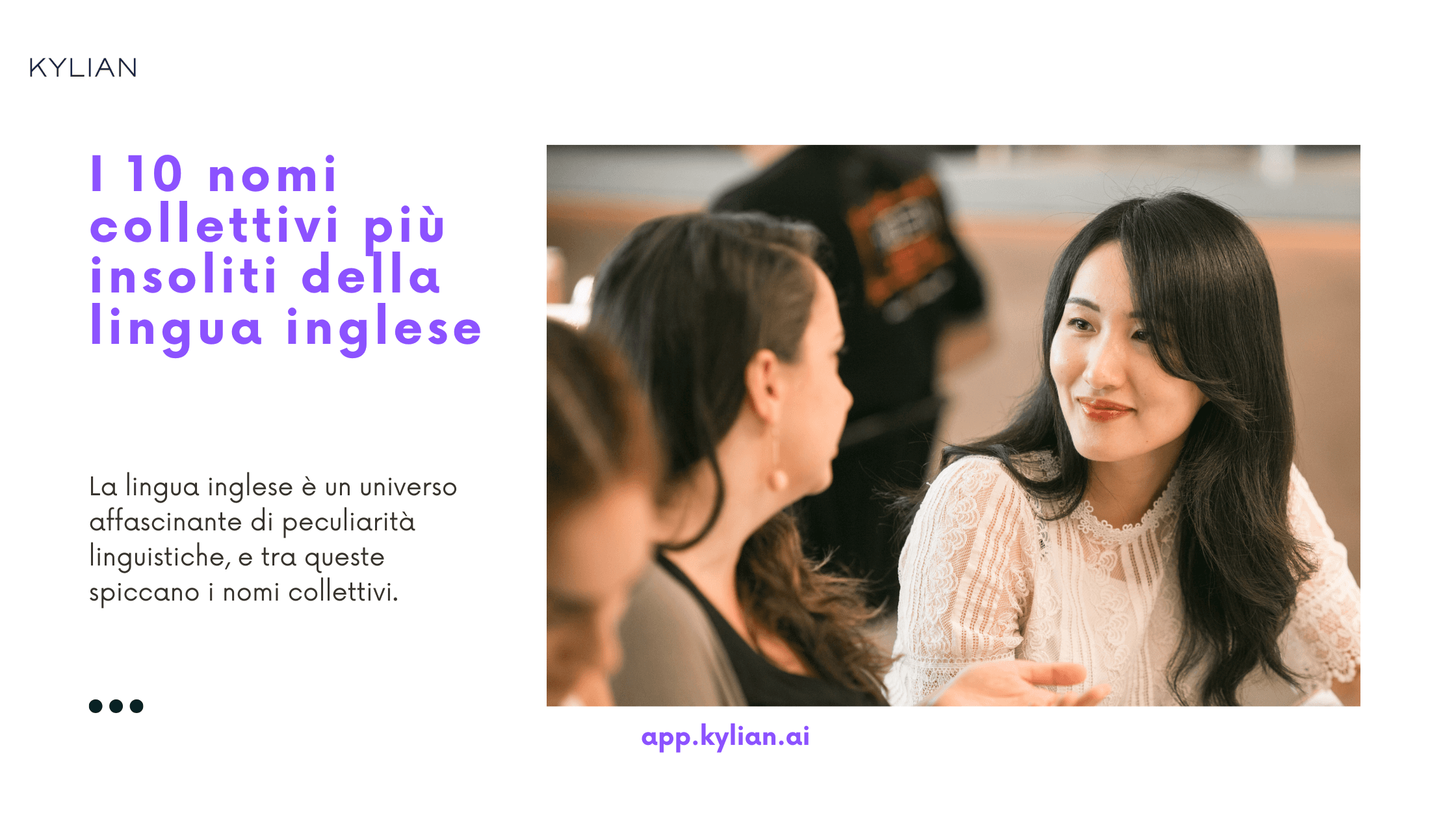 I 10 nomi collettivi più insoliti della lingua inglese