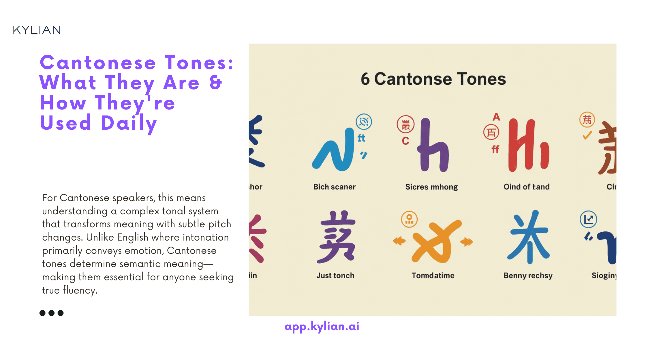 Cantonese Tones: What They Are & How They're Used Daily