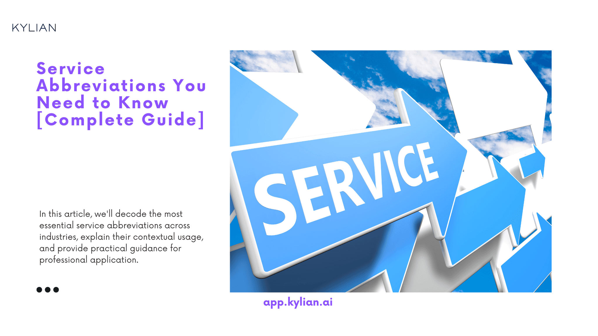 Service Short Form Business abbreviations: 50+ Essential acronyms explained