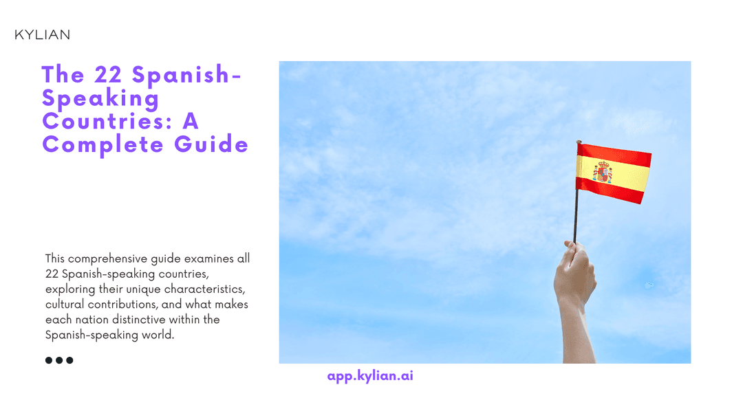 The full list of Spanish-speaking countries (all 22!)