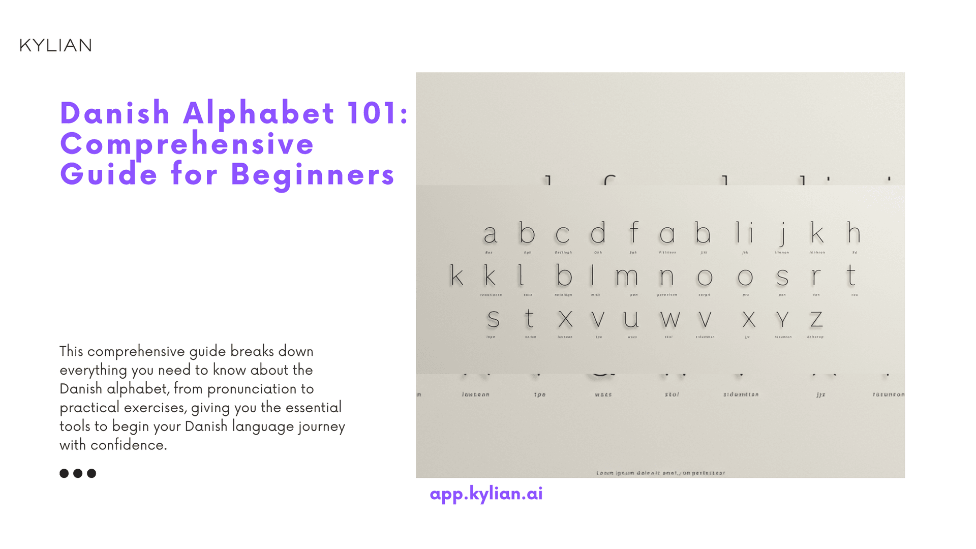 Danish Alphabet 101: Comprehensive Guide for Beginners